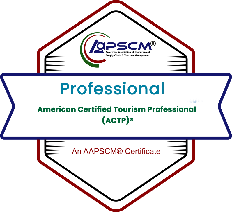 American Certified Tourism Professional (ACTP)® badge