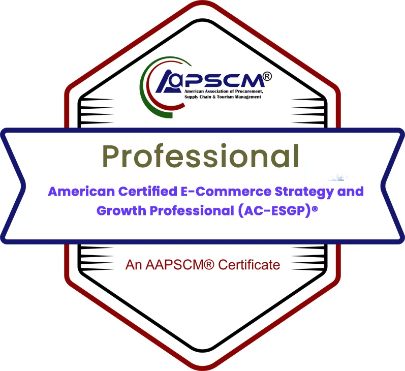 American Certified E-Commerce Strategy and Growth Professional (AC-ESGP)® badge