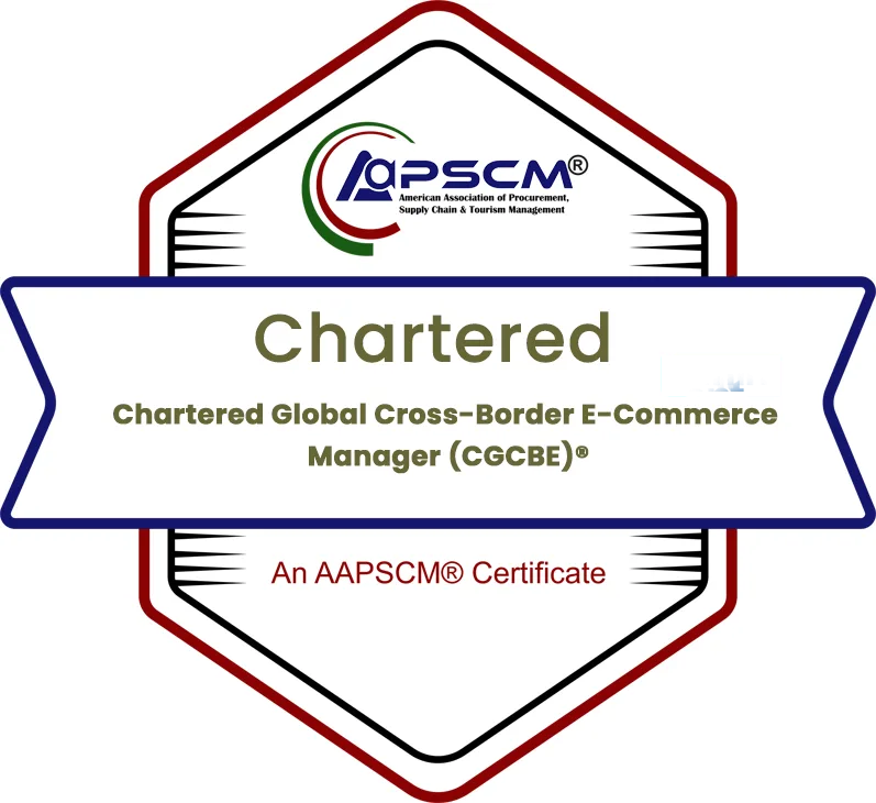 Chartered Global Cross-Border E-Commerce Manager (CGCBE)® badge