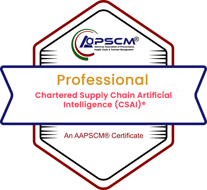 Chartered Supply Chain Artificial Intelligence (CSAI)® badge