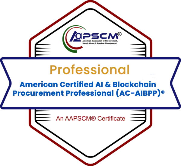American Certified AI & Blockchain Procurement Professional (AC-AIBPP)® badge