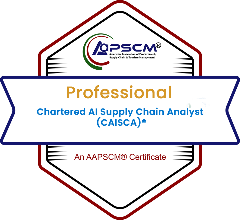 Chartered AI Supply Chain Analyst (CAISCA)® badge