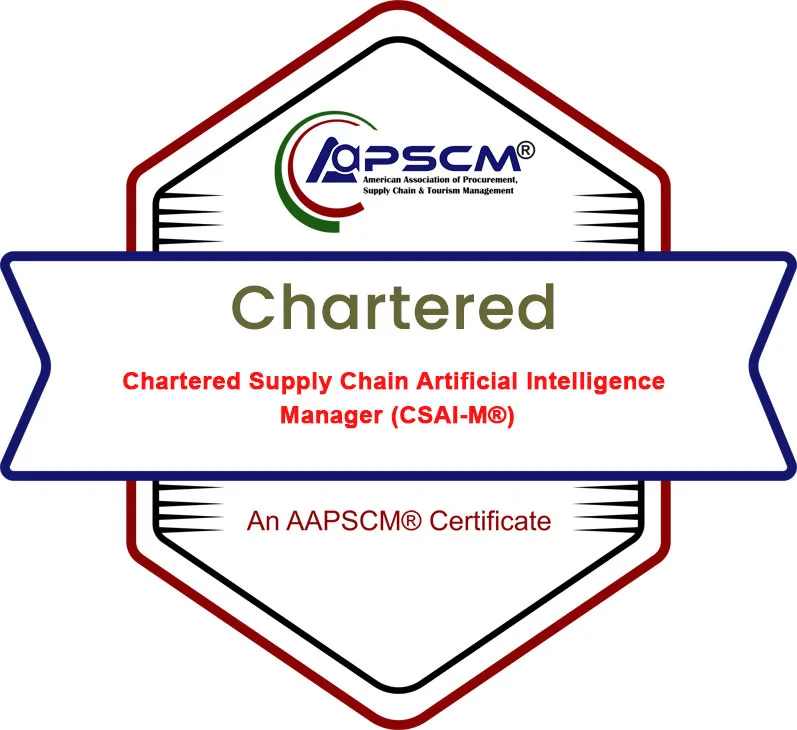 Chartered Supply Chain Artificial Intelligence Manager (CSAI-M®) badge