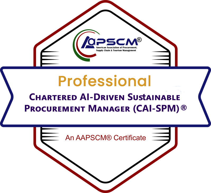 Chartered AI-Driven Sustainable Procurement Manager (CAI-SPM)® badge
