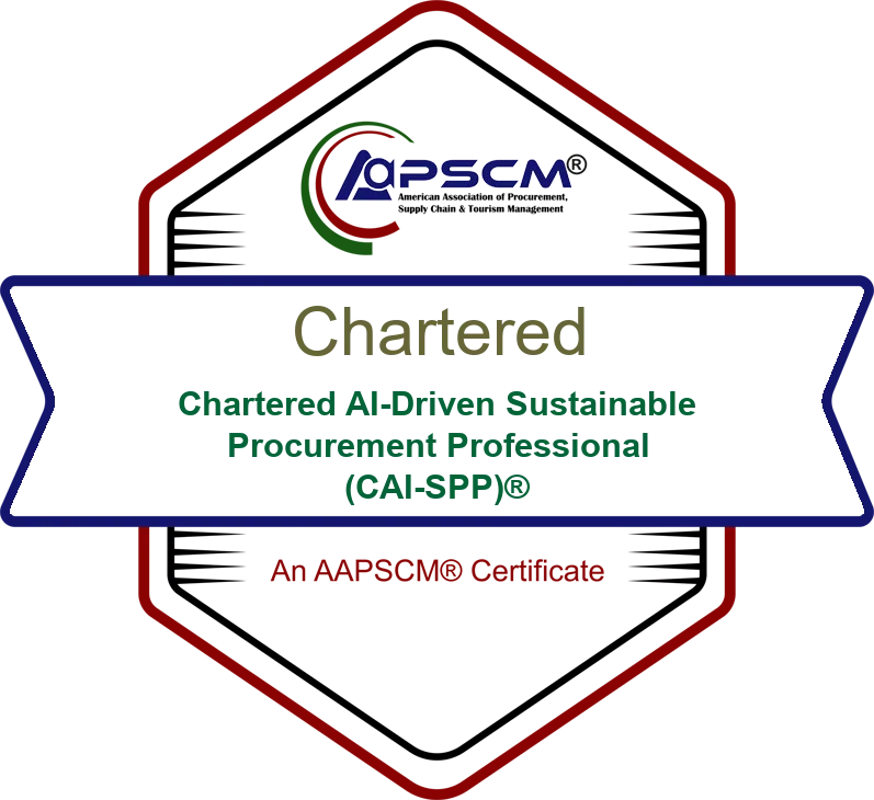 Chartered AI-Driven Sustainable Procurement Professional (CAI-SPP)® badge